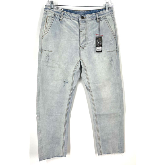 Man X One Teaspoon 34 Long Brando Mr Browns Jeans NWT - Picture 1 of 11